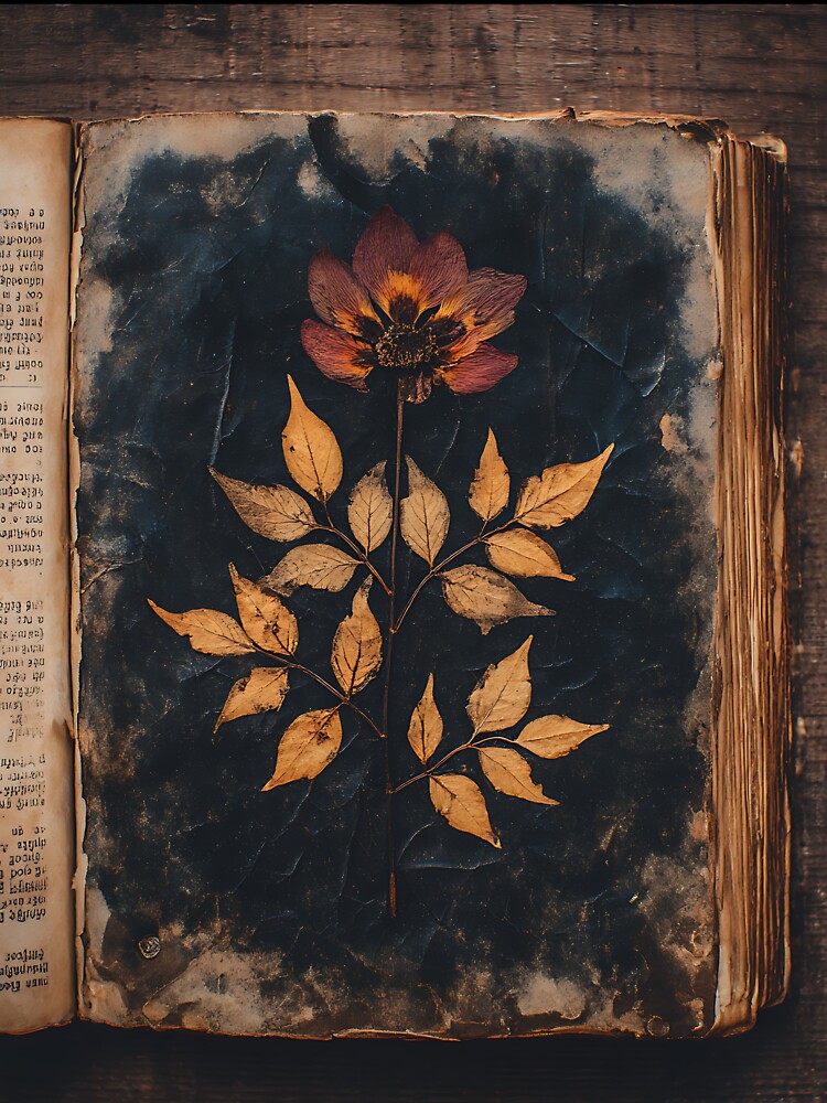 Dark Academia: Pressed Flowers by bapupa T-Shirts, Hoodie, Sweatshirt | BlankRebels.com (Image 3)