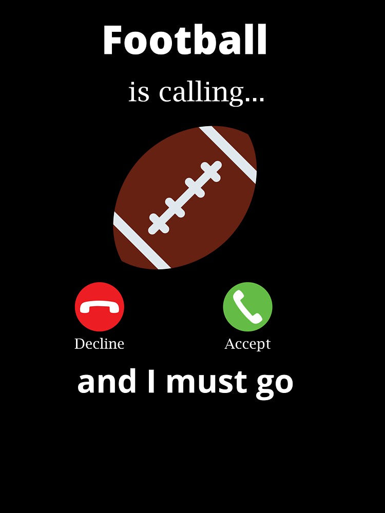 Football is calling by Naamira T-Shirts, Hoodie, Sweatshirt | BlankRebels.com (Image 3)