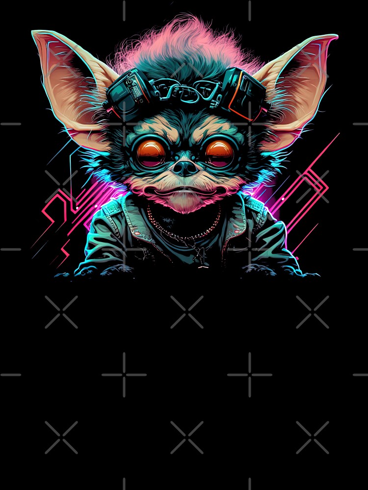 Gremlin Retrowave Cyberpunk by Odd World T-Shirts, Hoodie, Sweatshirt | BlankRebels.com (Image 3)