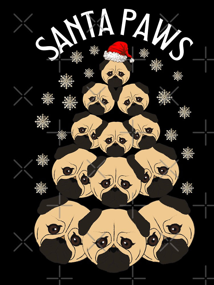 Santa Paws Dog Lover Christmas by Happy-PrintZ