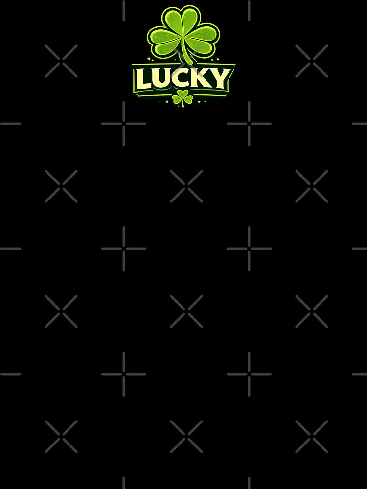 Lucky Shamrock Retro 90s St. Patrick’s Day Shirt – Minimal Irish Graphic Tee by MEMORY-LN-Tees Hoodie, Sweatshirt (Image 3)