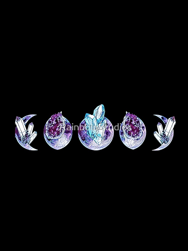 Crystal Moon Phase by RainbowStudios T-Shirts, Hoodie, Sweatshirt | BlankRebels.com (Image 3)