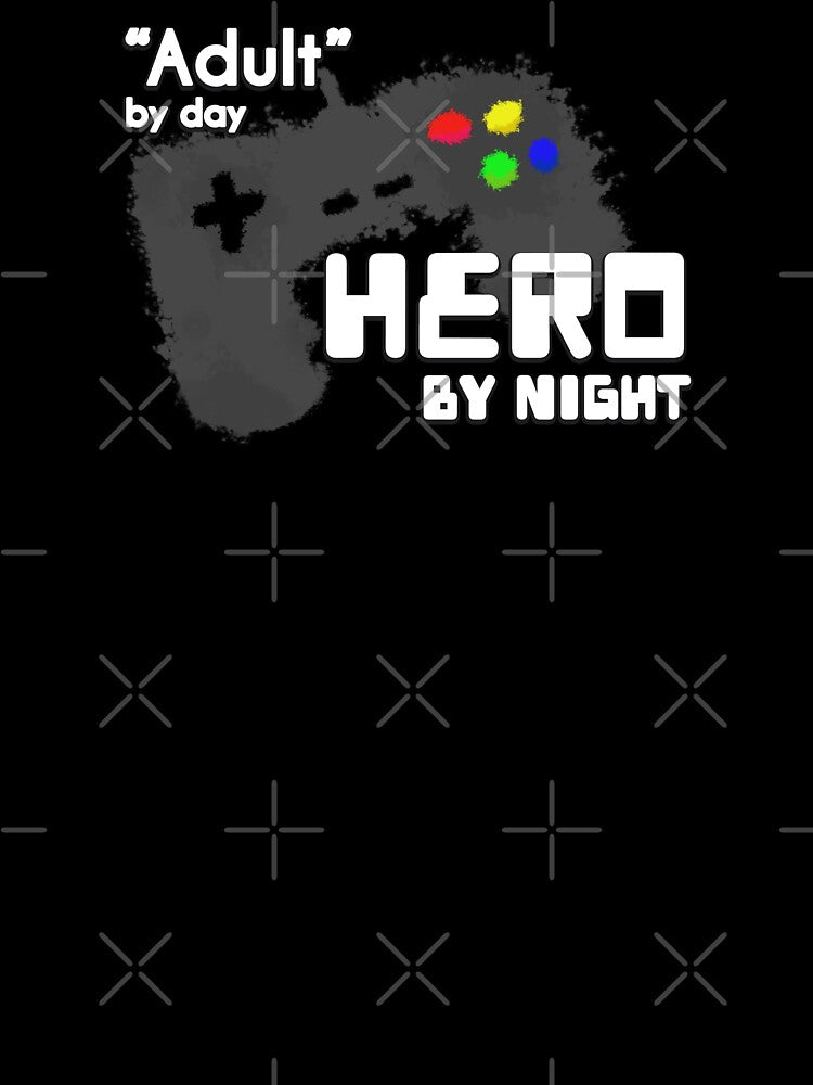 "Adult" by day, Hero By Night by JoseloRochaArt T-Shirts, Hoodie, Sweatshirt | BlankRebels.com (Image 3)