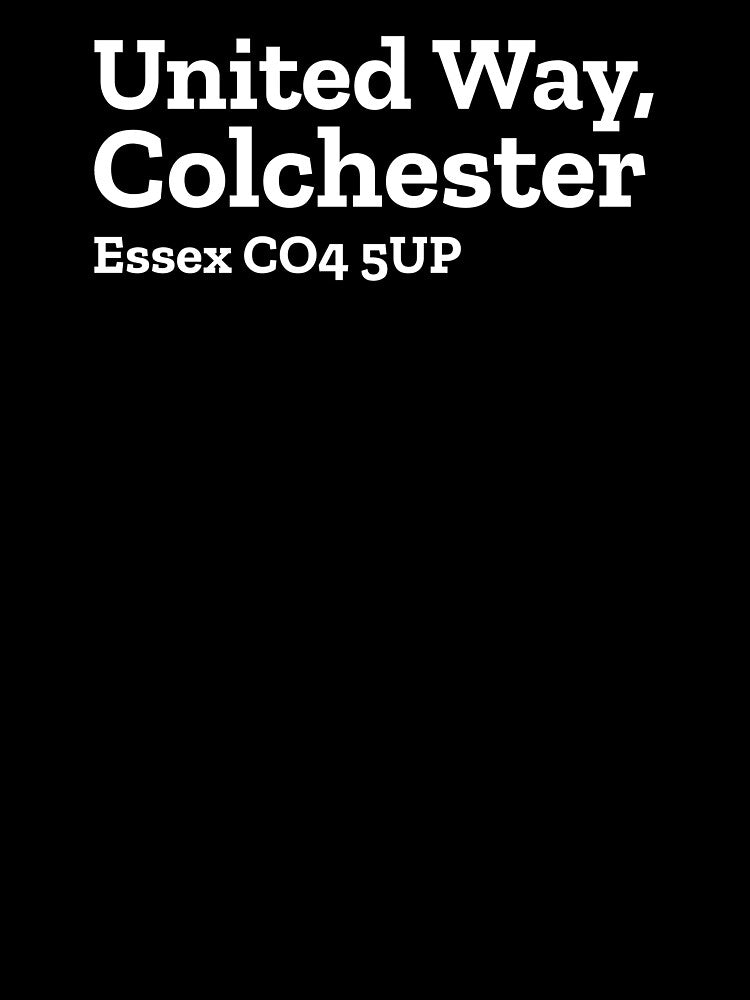 Colchester Stadium Address by The Chuck Wagon
