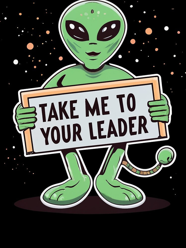 Alien Greetings, Funny Scifi Humor by CreationP T-Shirts, Hoodie, Sweatshirt | BlankRebels.com (Image 3)