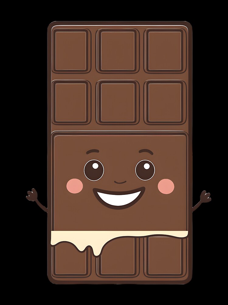 kawaii chocolate bar by R.L cases and stickers