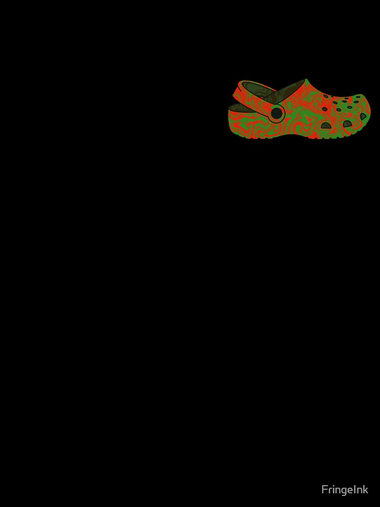 Croc Life Tie Dye Christmas by FringeInk