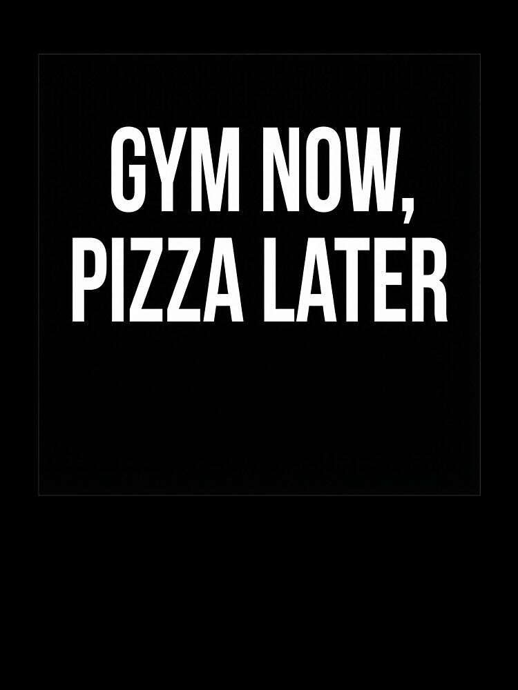 Funny Gym Now Pizza Later Fitness Humor Shirt by yrzvdev Hoodie, Sweatshirt | BlankRebels.com (Image 3)