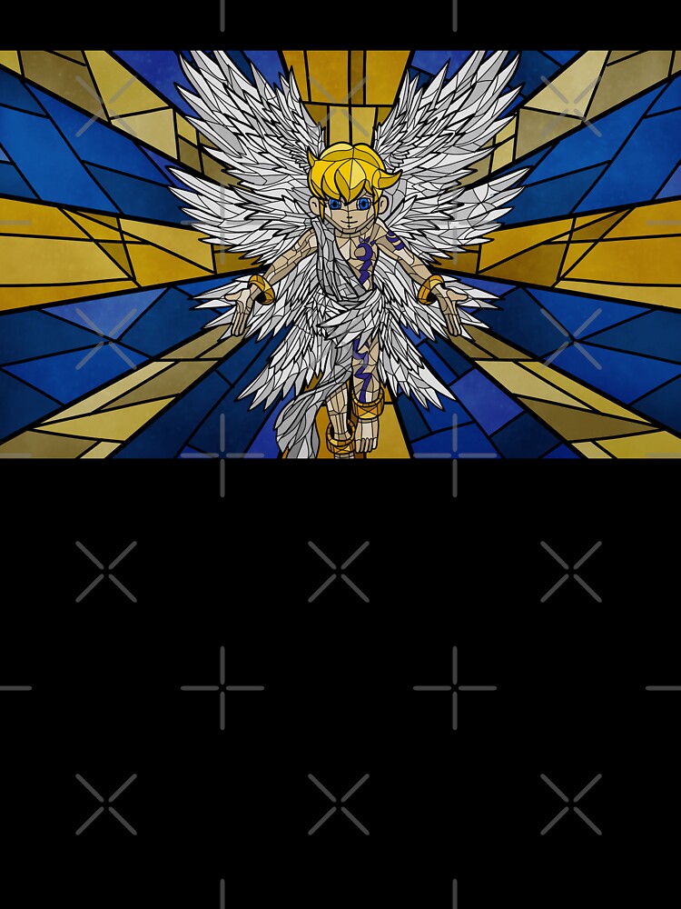 Lucemon Stained Glass by innergeekdesign T-Shirts, Hoodie, Sweatshirt | BlankRebels.com (Image 3)