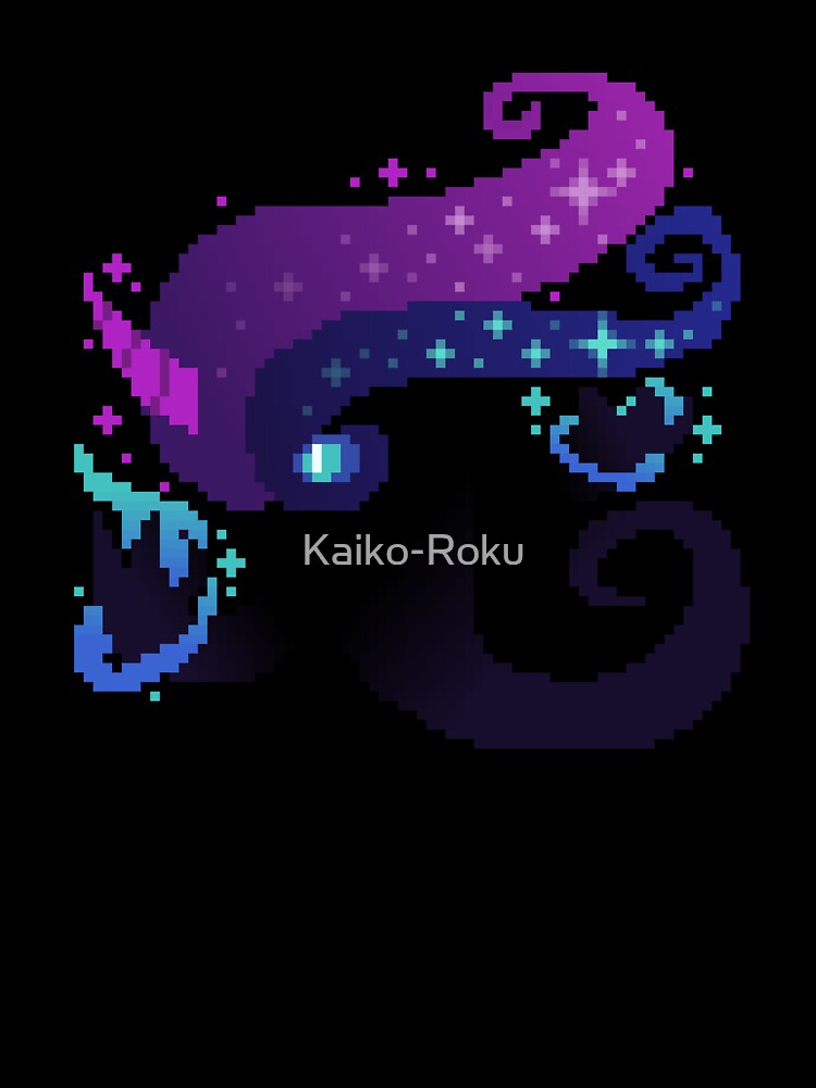 Pixel Art - Swirl Spirit Monster by Kaiko-Roku