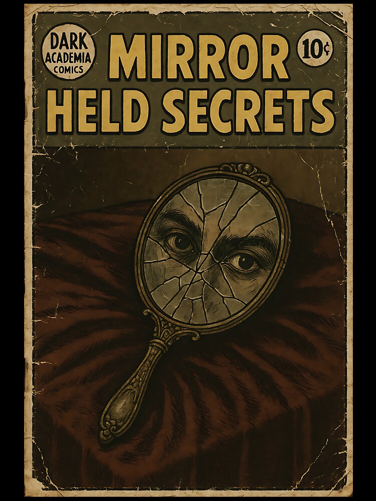 Gothic Dark Academia: Mirror Held Secrets by bapupa T-Shirts, Hoodie, Sweatshirt | BlankRebels.com (Image 3)