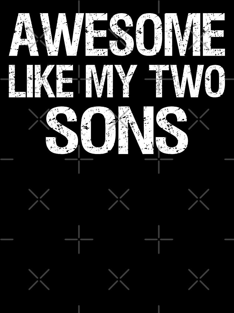 Awesome Like My Two Sons II by Lemon Pepper T-Shirts, Hoodie, Sweatshirt | BlankRebels.com (Image 3)