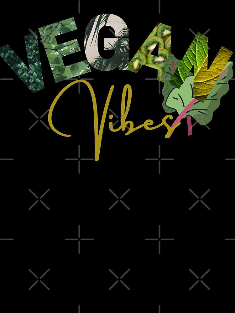 VEGAN VIBES,GO VEGAN by 3Akshithaa T-Shirts, Hoodie, Sweatshirt | BlankRebels.com (Image 3)
