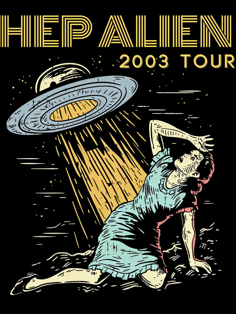 Hep Alien - Girl Drummer - 2003 Tour - Connecticut Band by AmySMooring T-Shirts, Hoodie, Sweatshirt (Image 3)