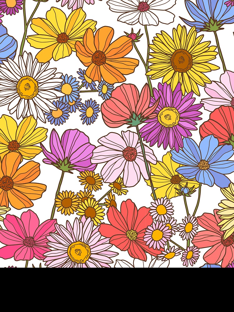 yellow floral by zaher97 T-Shirts, Hoodie, Sweatshirt | BlankRebels.com (Image 3)