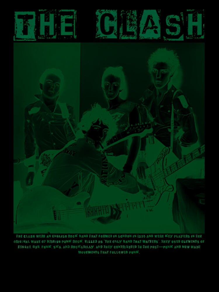 The Clash Music Band by HelmetDeer T-Shirts, Hoodie, Sweatshirt | BlankRebels.com (Image 3)