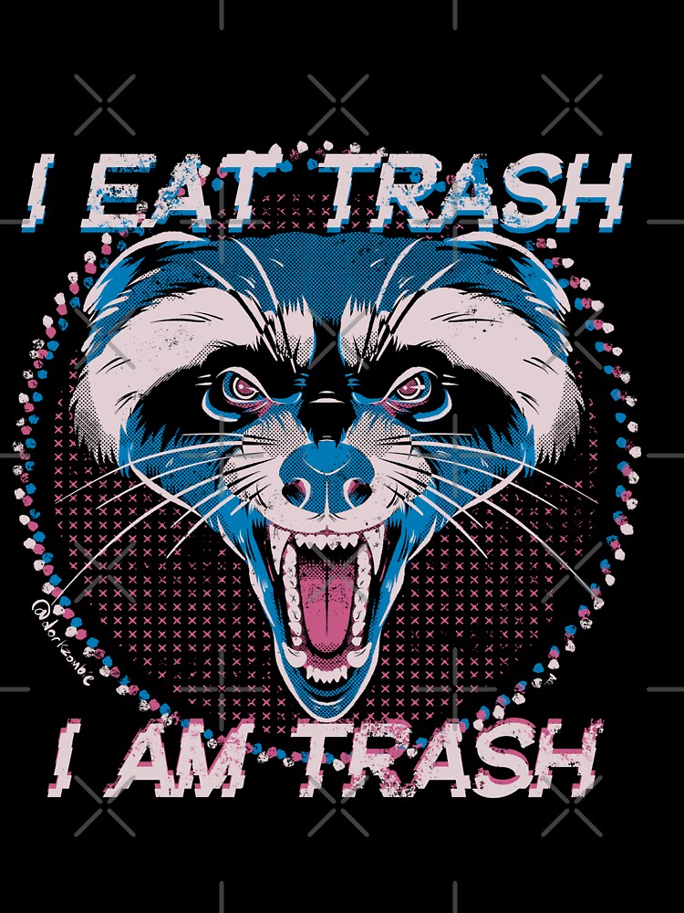 Trashy Lil Guy by DorkZombie T-Shirts, Hoodie, Sweatshirt | BlankRebels.com (Image 3)