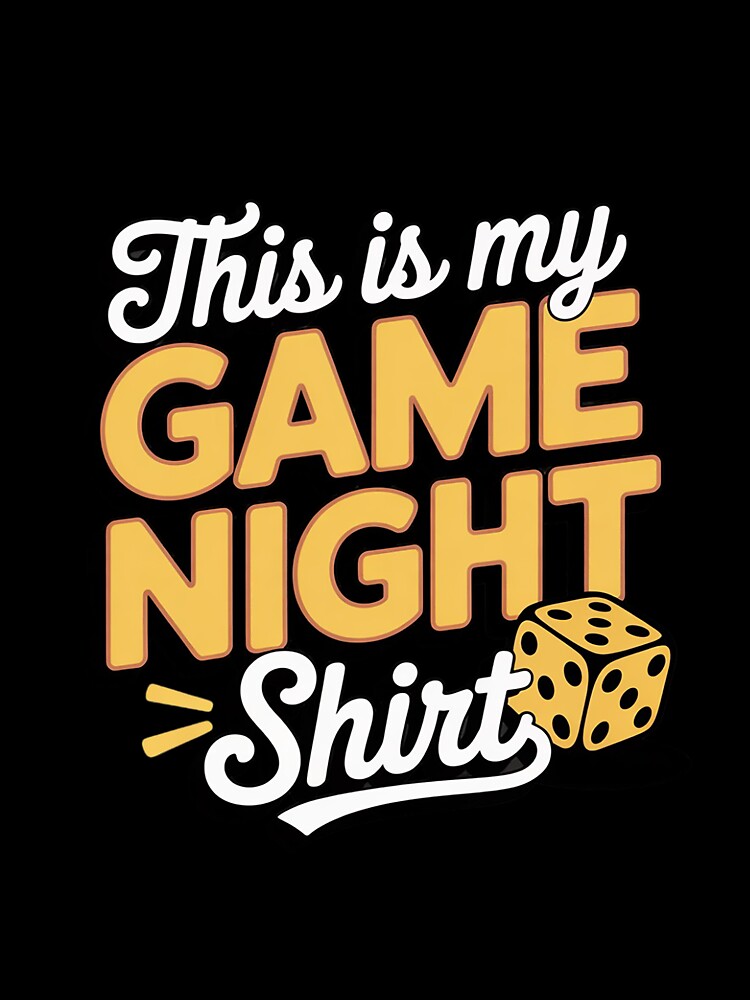 This Is My Game Night Playing Cards Board Games by andreaswest T-Shirts, Hoodie, Sweatshirt | BlankRebels.com (Image 3)
