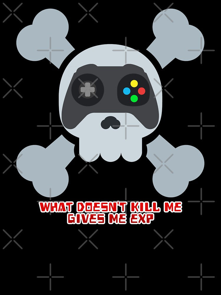 What doesn't kill me gives me EXP. by JoseloRochaArt T-Shirts, Hoodie, Sweatshirt | BlankRebels.com (Image 3)