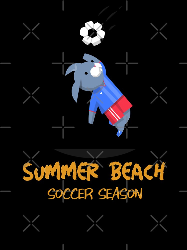 Summer beach soccer season rabbit vintage by Socool101