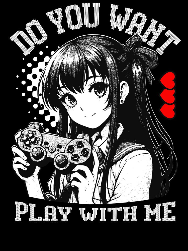 Anime Gamer Girl by KingzDezign