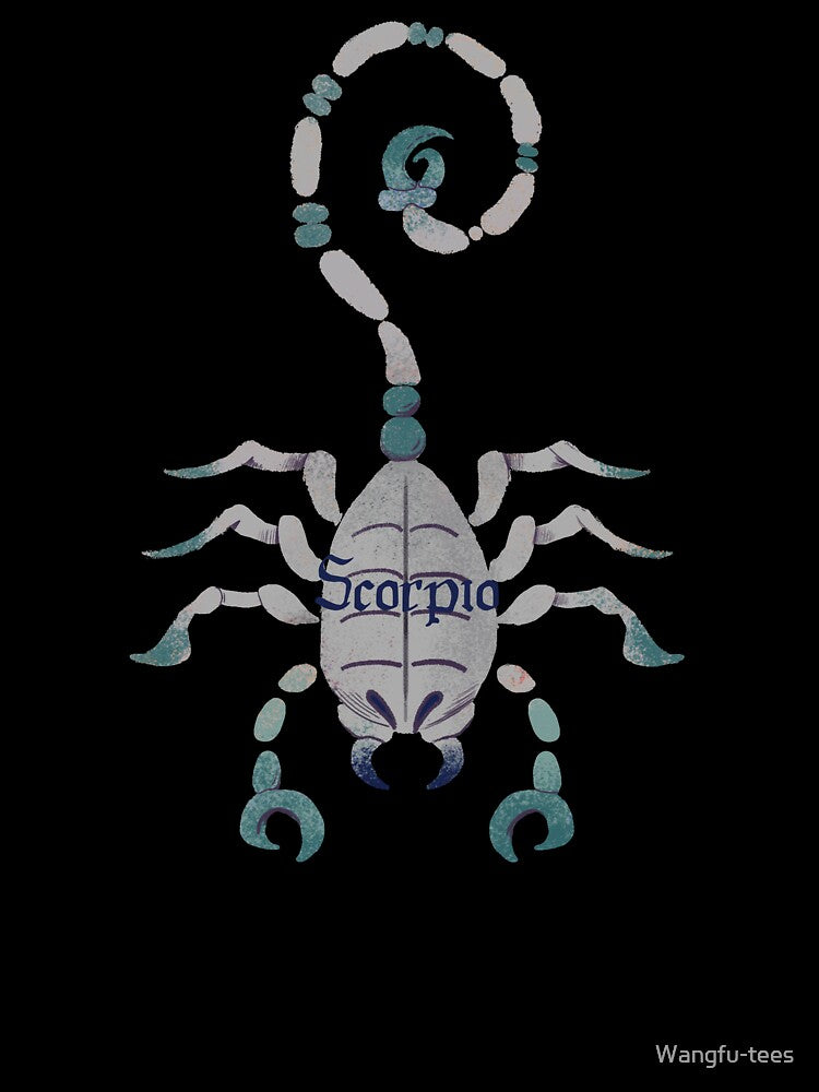 Scorpio Zodiac Sign Horoscope Constellation Retro Scorpion by Wangfu-tees Hoodie, Sweatshirt | BlankRebels.com (Image 3)