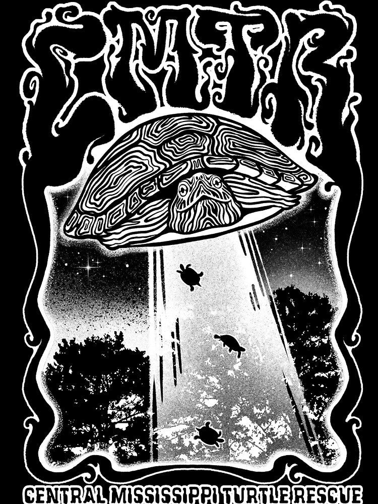 The Mothership - Black Version by TurtleRescueMS T-Shirts, Hoodie, Sweatshirt | BlankRebels.com (Image 3)