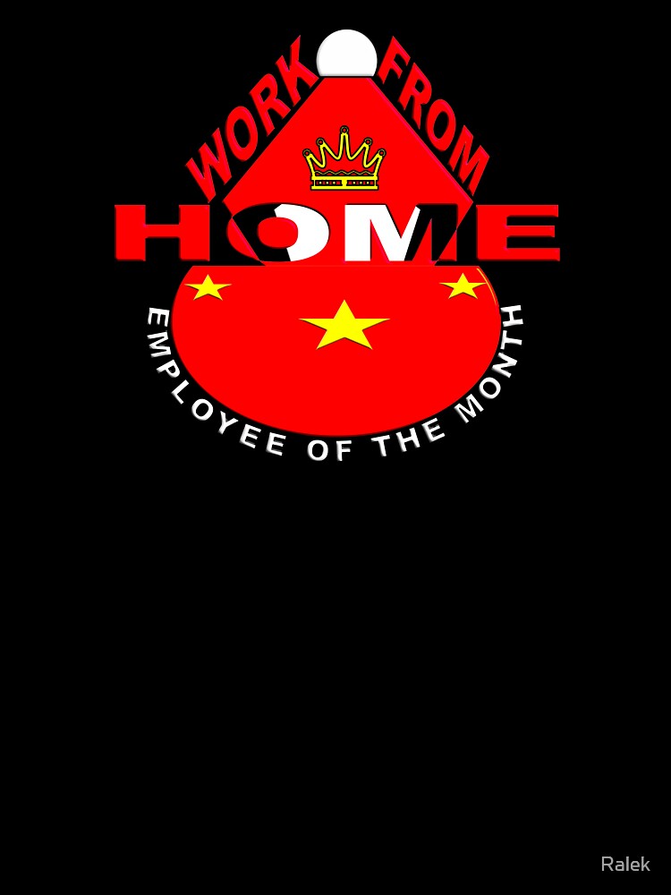 WORK FROM HOME EMPLOYEE OF THE MONTH by Ralek T-Shirts, Hoodie, Sweatshirt | BlankRebels.com (Image 3)