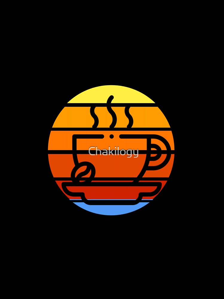 I love coffee, coffee circle. by Chakilogy