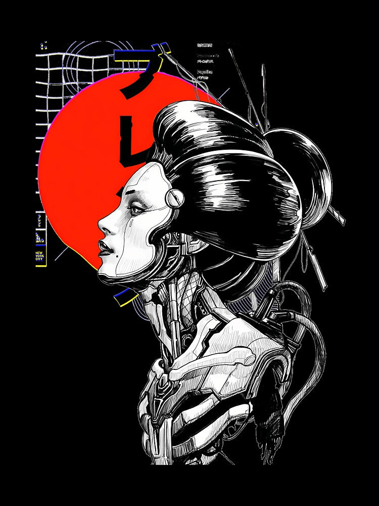 Cyberpunk Vaporwave Japanese by ABORIKA T-Shirts, Hoodie, Sweatshirt | BlankRebels.com (Image 3)