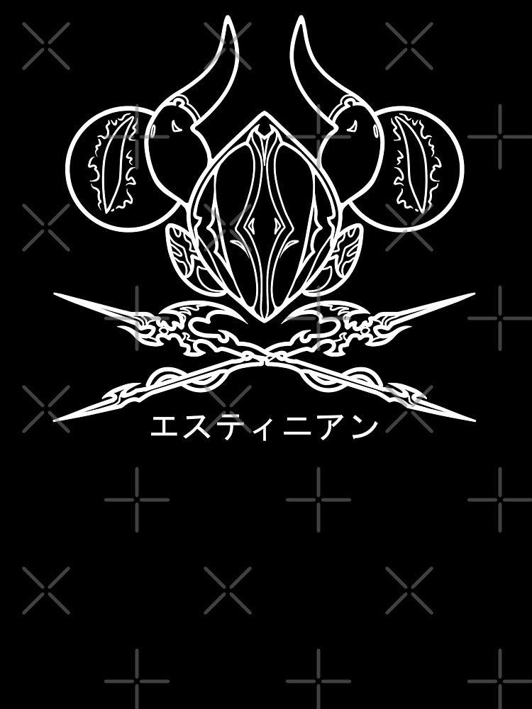 Estinien FF14 (White Lines) by nirners
