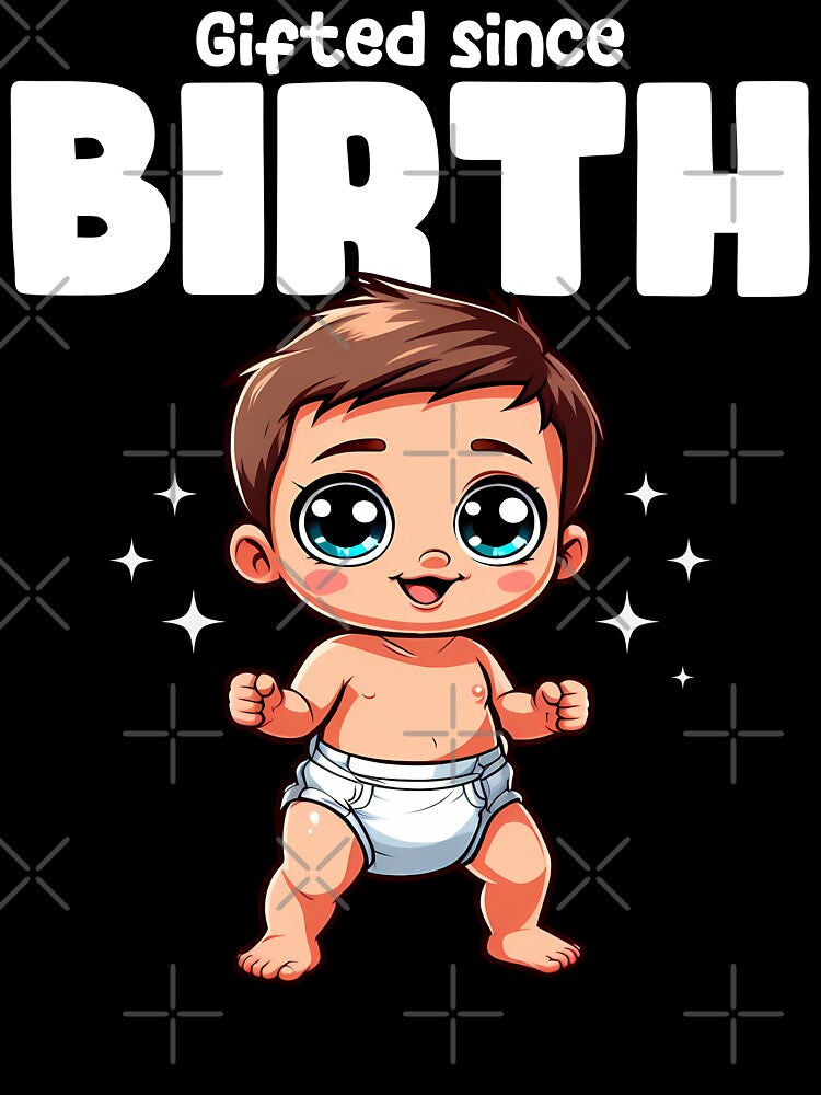GIFTED SINCE BIRTH - BIRTHDAY GIFT by KEF Custom T-Shirts, Hoodie, Sweatshirt | BlankRebels.com (Image 3)