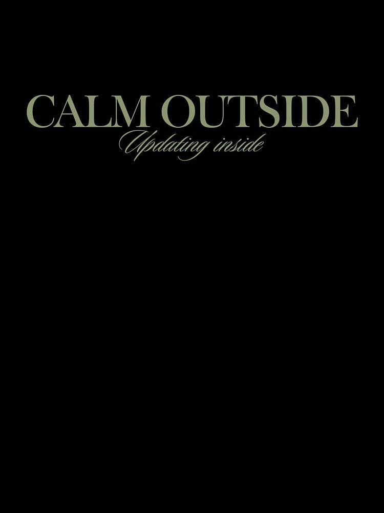 Calm Outside, Show Distance Without Talking by JokeAndStyle T-Shirts, Hoodie, Sweatshirt | BlankRebels.com (Image 3)