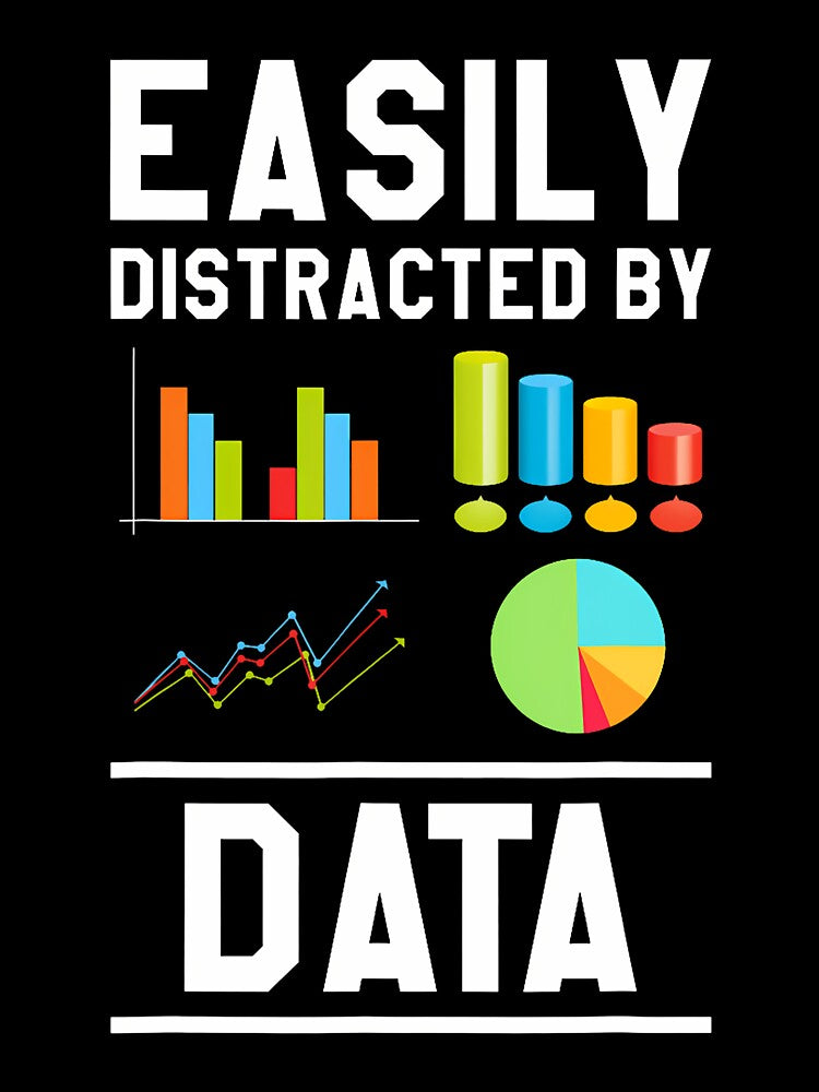 Easily Distracted By Data Analyst by cordfried3h T-Shirts, Hoodie, Sweatshirt | BlankRebels.com (Image 3)
