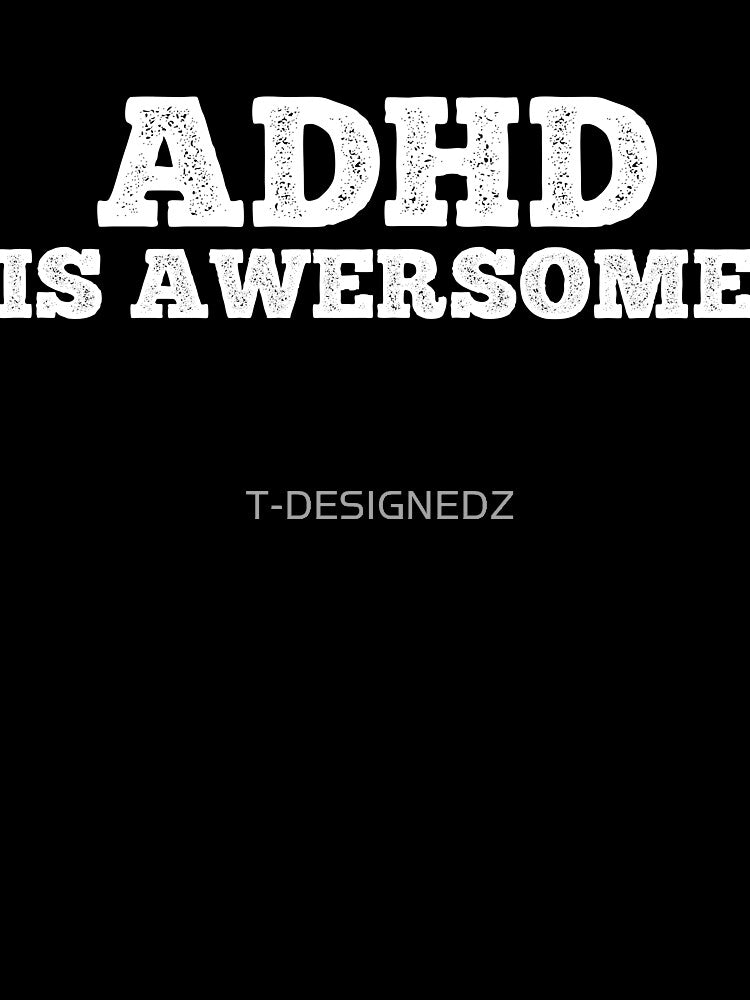 Adhd is awersome, attention deficit hyperactivity disorder, adhd, adhd awarness, adhd mom, funny squirrel gifts... (Image 3)