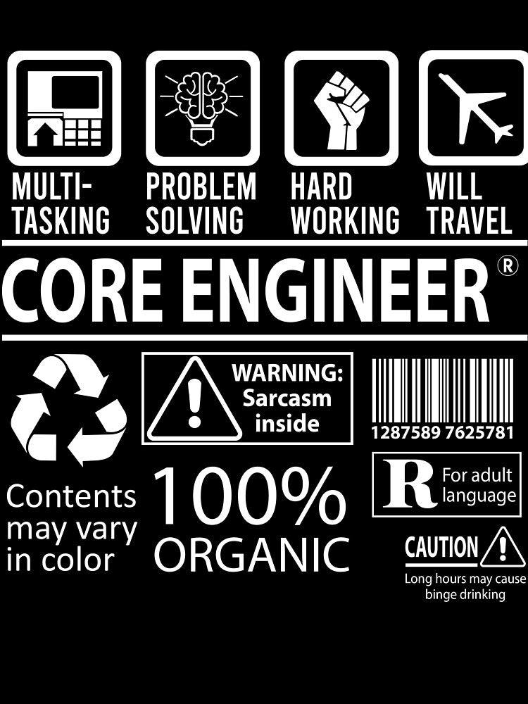 Core Engineer by jeromgaug336 T-Shirts, Hoodie, Sweatshirt | BlankRebels.com (Image 3)