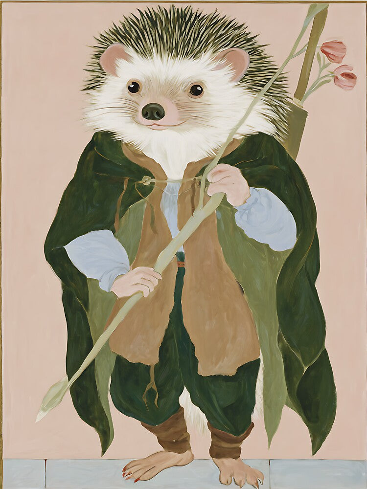 Charming Cottagecore Hedgehog by bapupa T-Shirts, Hoodie, Sweatshirt | BlankRebels.com (Image 3)