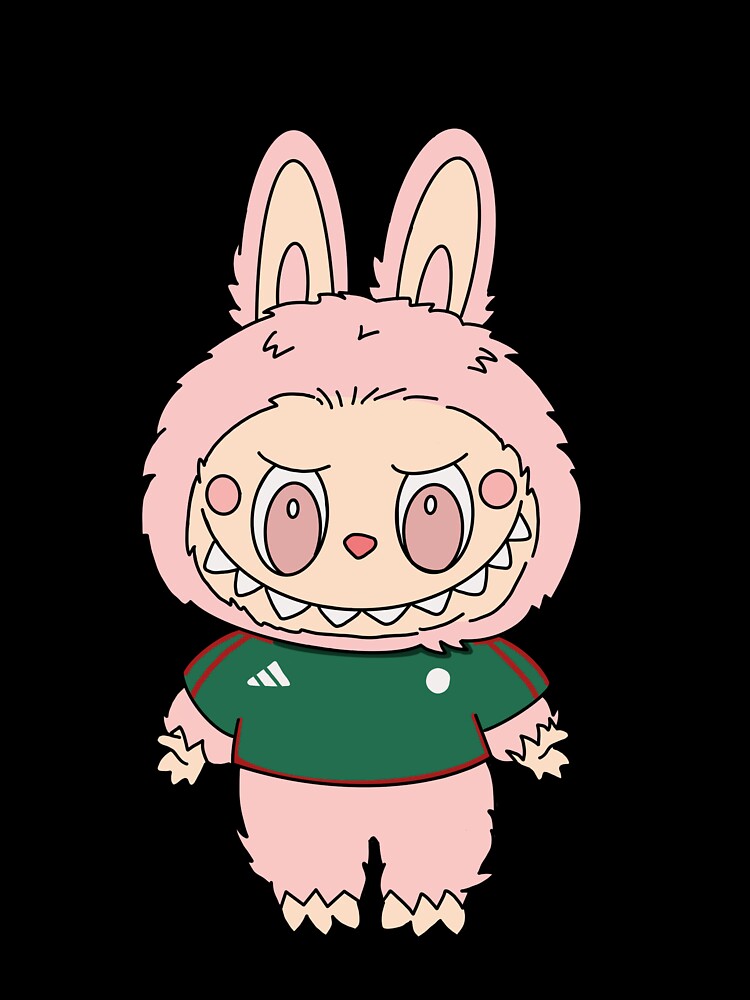 Labubu Style Monster in Mexico Jersey by anahehe