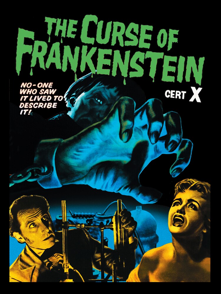 The Curse of Frankenstein - Original Hammer by NATHANKRUEGE T-Shirts, Hoodie, Sweatshirt | BlankRebels.com (Image 3)