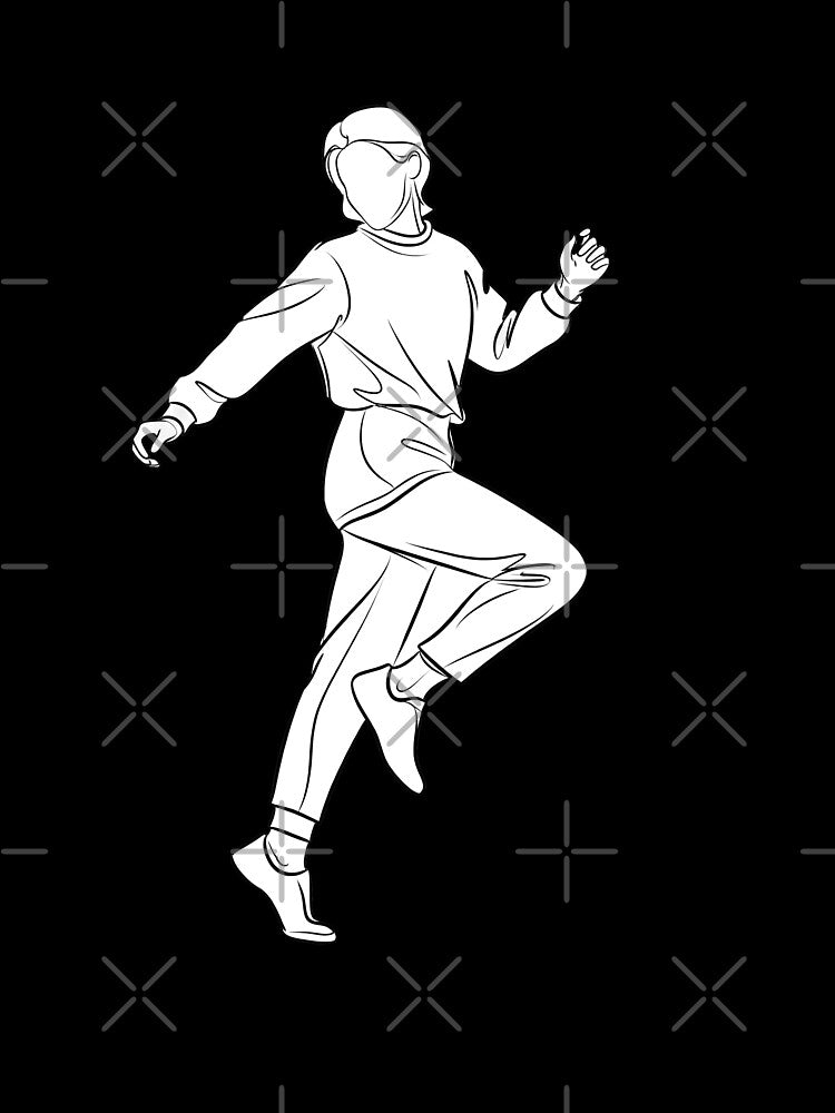 Simple Black and White Movement Graphic by Pikamuu T-Shirts, Hoodie, Sweatshirt | BlankRebels.com (Image 3)