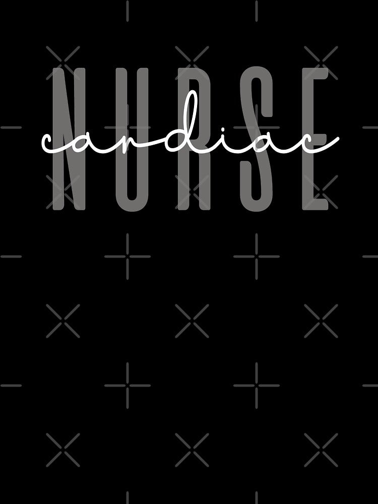Minimalist Cardiac Nurse Typography Design by JRRTs T-Shirts, Hoodie, Sweatshirt | BlankRebels.com (Image 3)