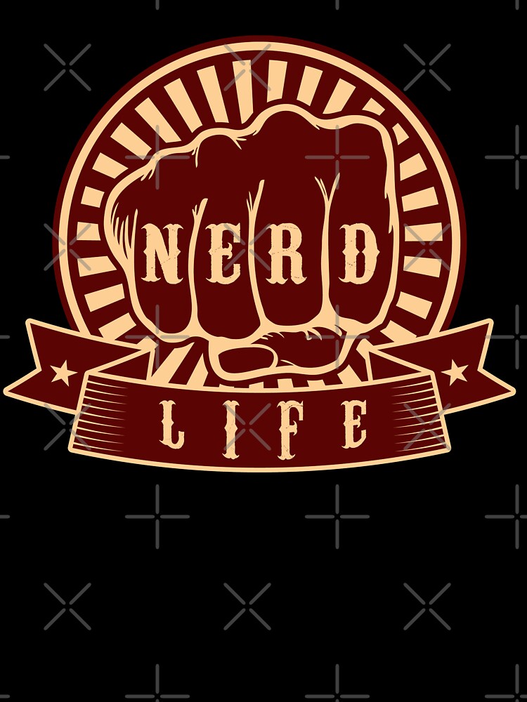 Nerd Life - Fist Punch Vintage by aladdindesigns T-Shirts, Hoodie, Sweatshirt | BlankRebels.com (Image 3)