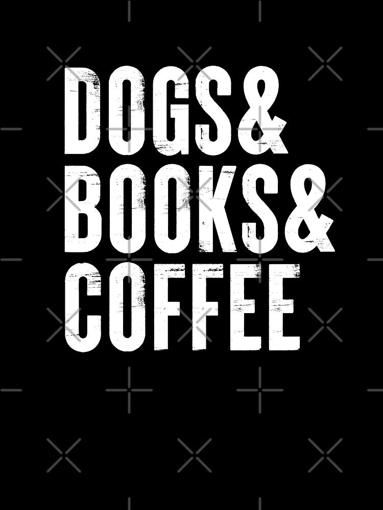 Dogs Books and Coffee #4 by SalahBlt T-Shirts, Hoodie, Sweatshirt | BlankRebels.com (Image 3)