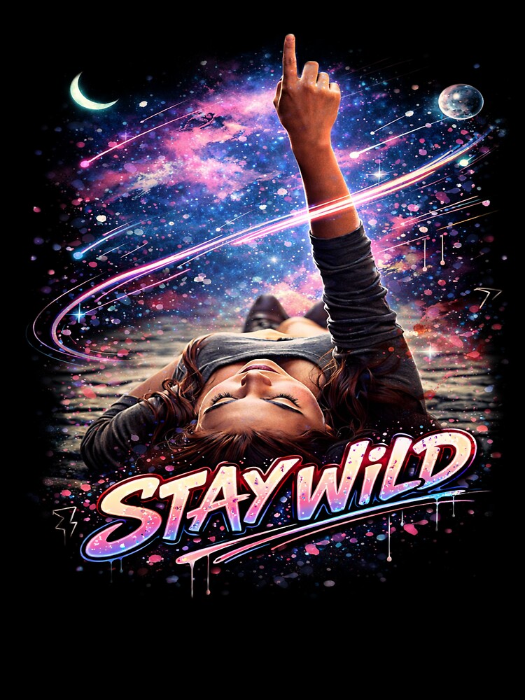 Woman finger Stay Wild street art by Natart1004 T-Shirts, Hoodie, Sweatshirt | BlankRebels.com (Image 3)