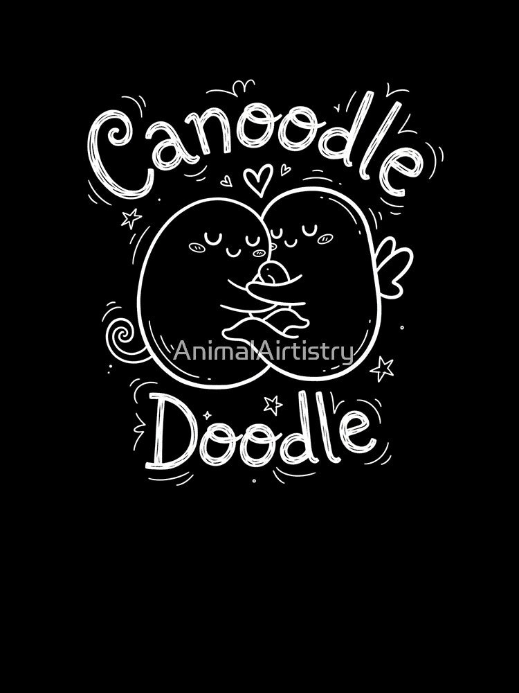 Canoodle Doodle Cute Hug Graphic by AnimalAirtistry T-Shirts, Hoodie, Sweatshirt | BlankRebels.com (Image 3)