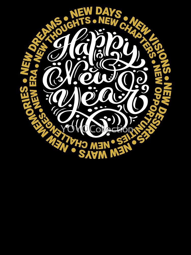 Happy New Year Motivational by YOYOCollection T-Shirts, Hoodie, Sweatshirt | BlankRebels.com (Image 3)