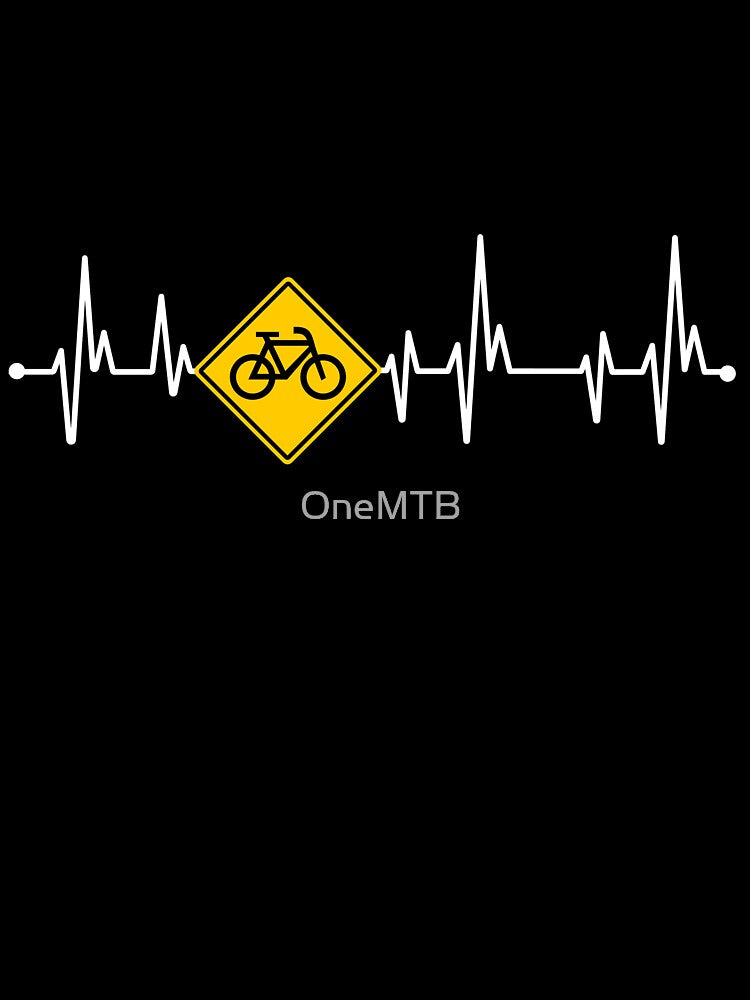 Bike Heartbeat - Funny Bike by OneMTB T-Shirts, Hoodie, Sweatshirt | BlankRebels.com (Image 3)