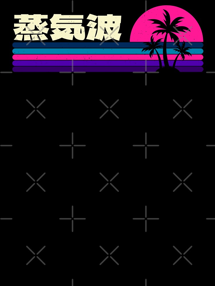 Vaporwave Japanese by artworkbyrihen T-Shirts, Hoodie, Sweatshirt | BlankRebels.com (Image 3)