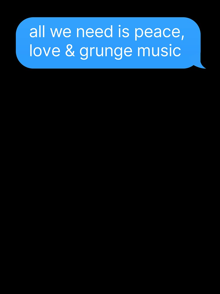 Grunge Music by thehonestjoe T-Shirts, Hoodie, Sweatshirt | BlankRebels.com (Image 3)