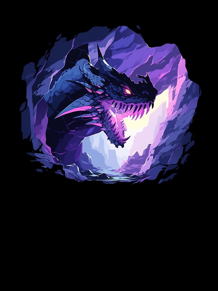 dragon in cave by maniabx T-Shirts, Hoodie, Sweatshirt | BlankRebels.com (Image 3)